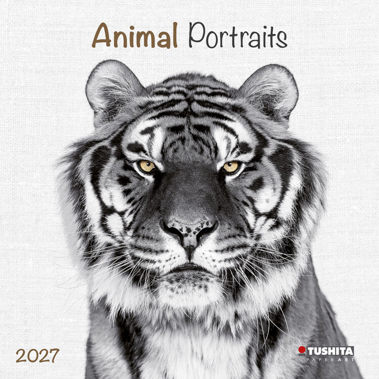Calendario 2027 Animal Portrait | 16 mesi