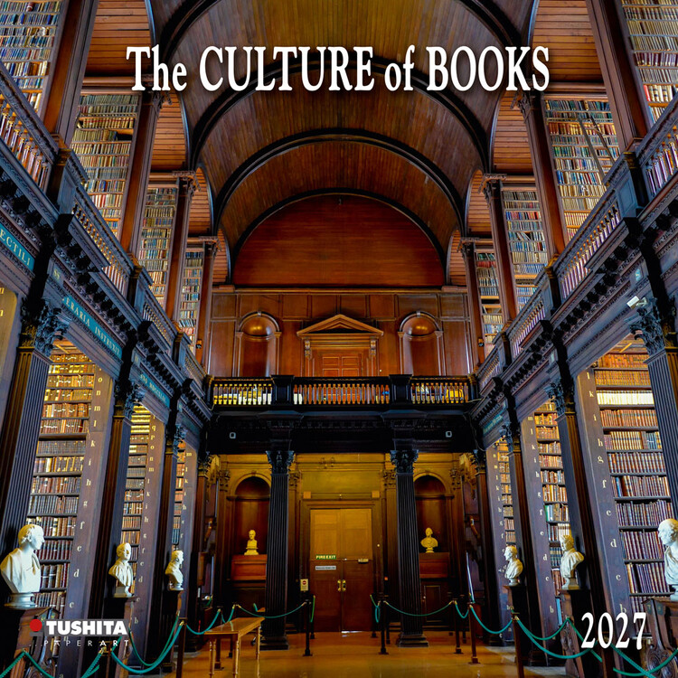 Calendario 2027 Il mondo dei libri | 16 mesi