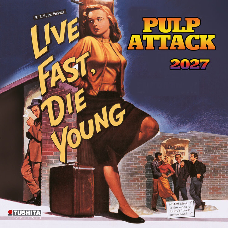 Kalender 2027 Pulp Attack | 16 maanden