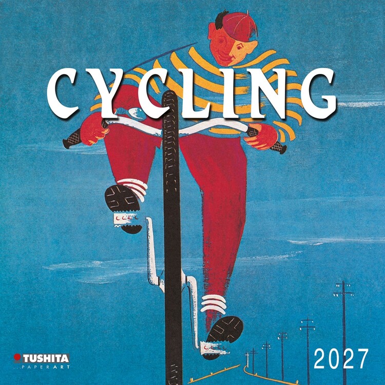 Kalender 2027 Radfahren durch die Geschichte | 16-monatig