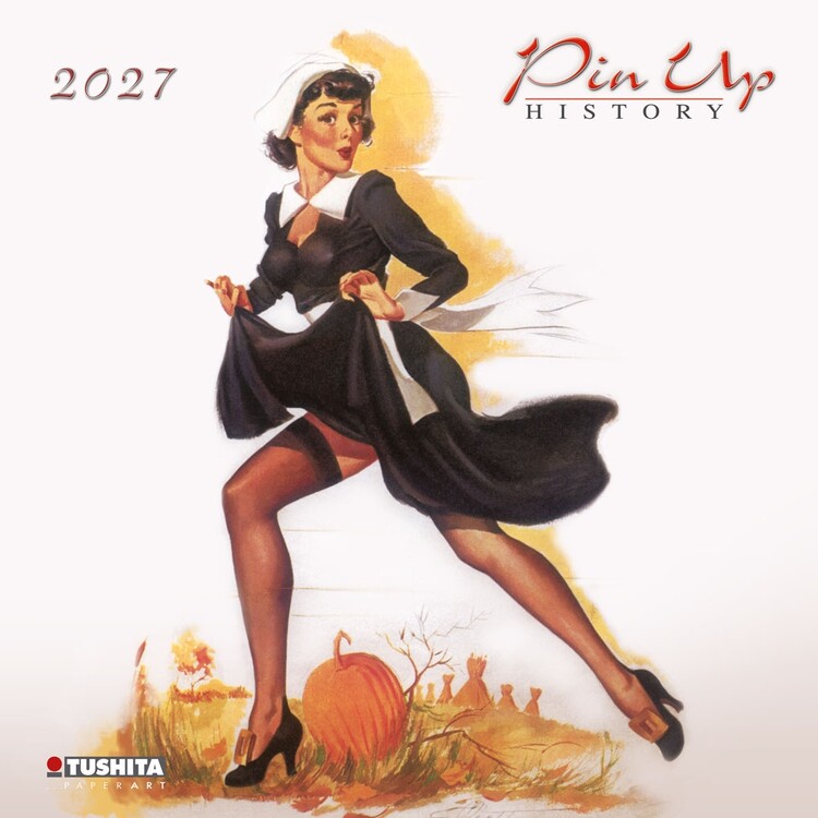 Calendario 2027 Pin Up History | 16 mesi