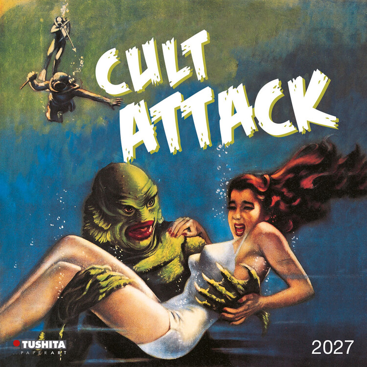 Naptár 2027 Cult Attack | 16 hónapos