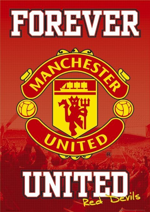Poster Manchester United - forever