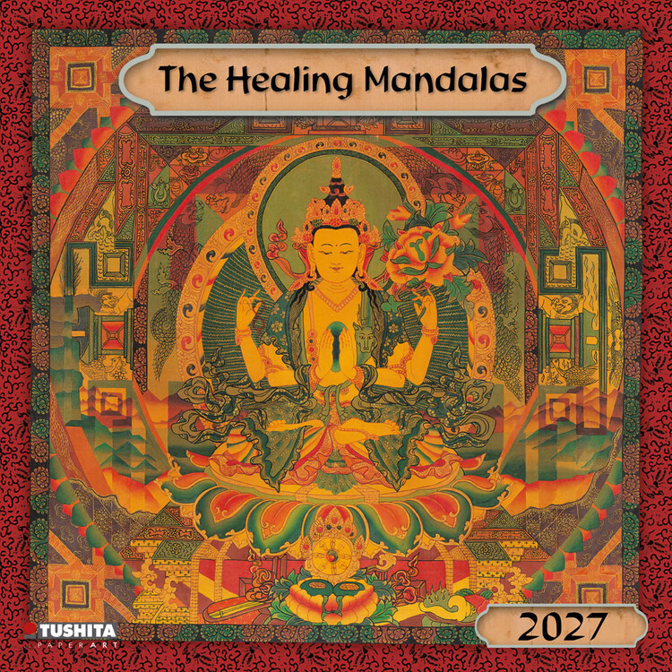 Calendario 2027 Mandala curativi | 16 mesi