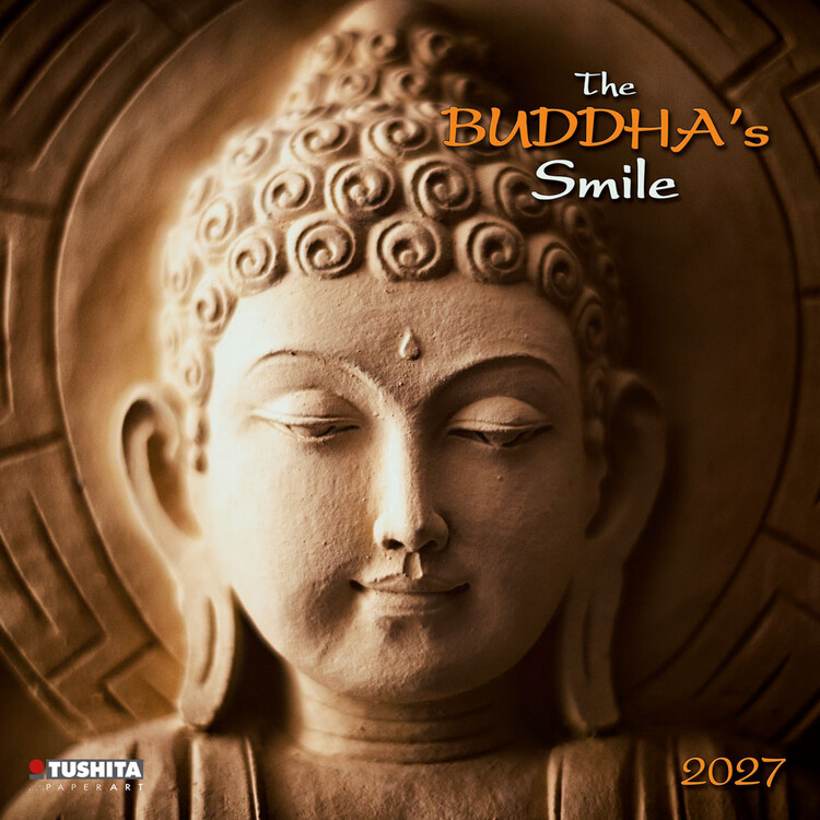 Naptár 2027 Buddha mosolya | 16 hónapos