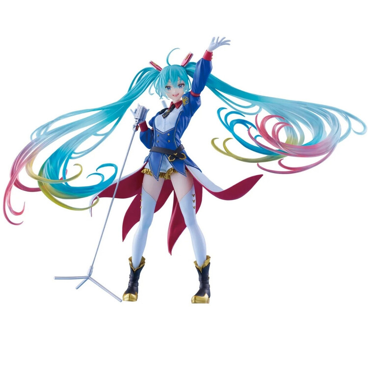 Statuetta Gundam 45th x Hatsune Miku
