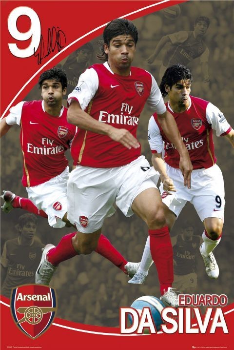 Poster Arsenal - eduardo 07/08