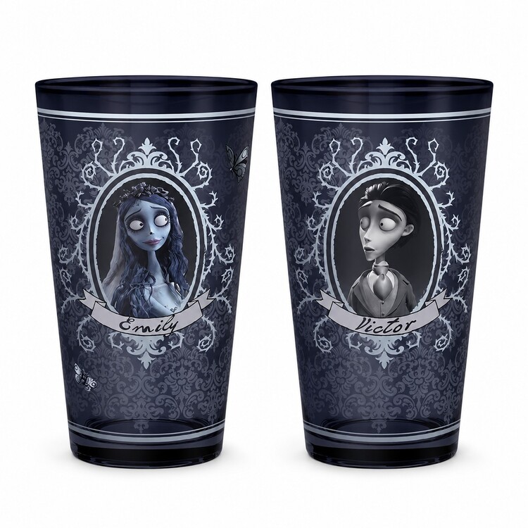 Glas Corpse Bride - Victor & Emily