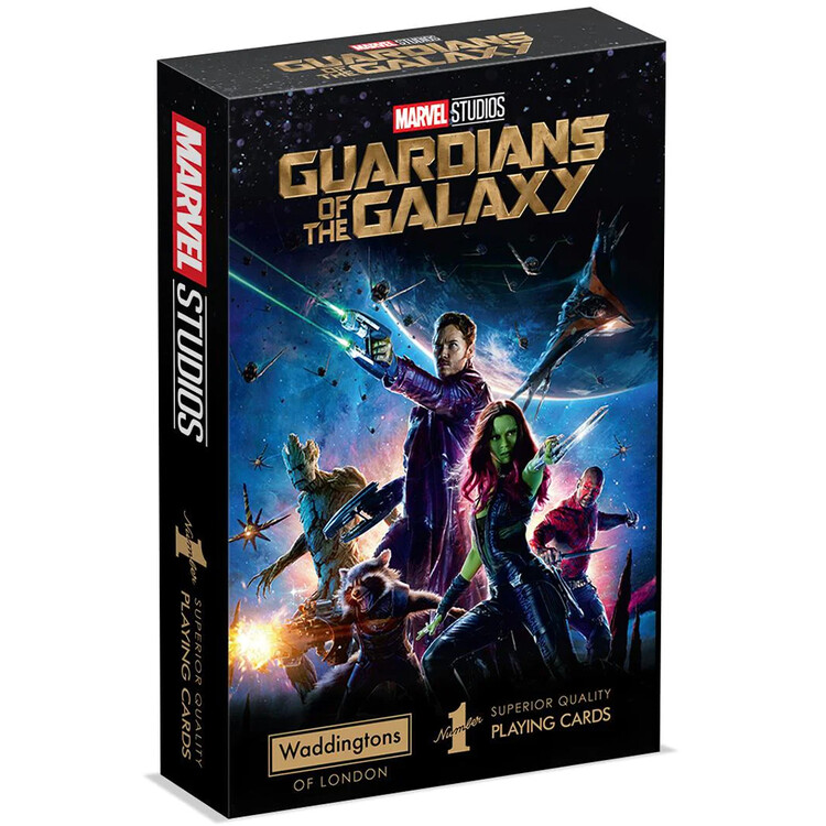 Giocando a carte Guardians of the Galaxy