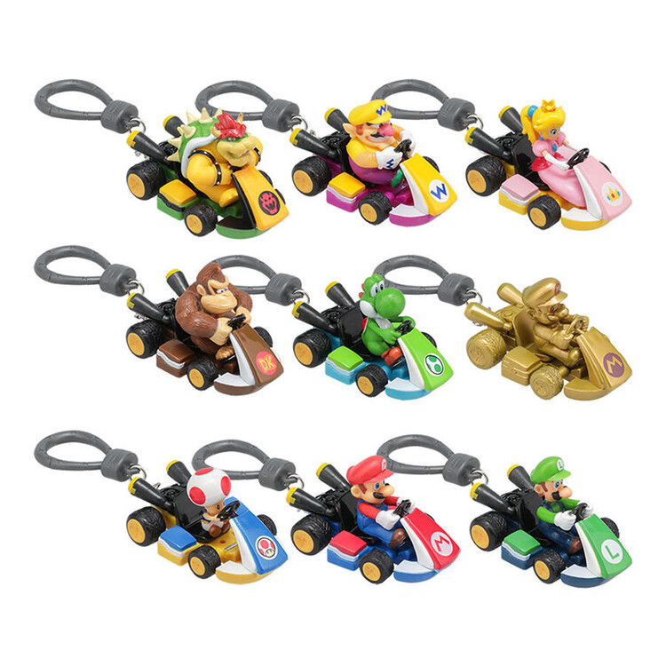 Klíčenka Mario Kart – Backpack Buddies | Blind Box