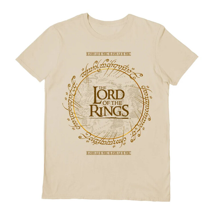 Maglietta Lord of the Rings - Map Logo