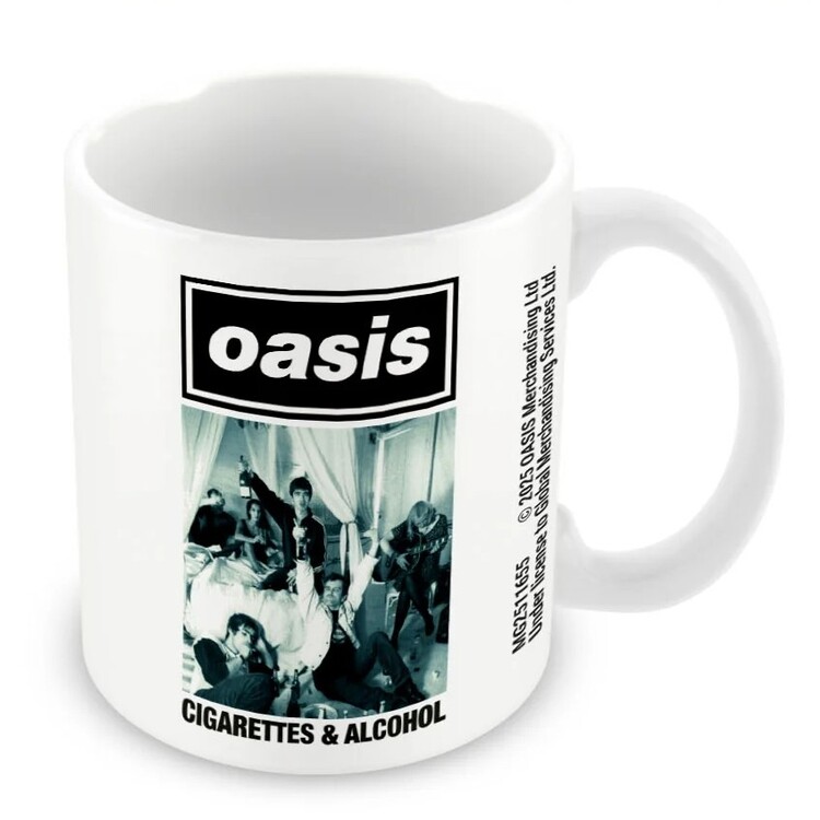 Koffie mok Oasis - Cigarettes and Alcohol