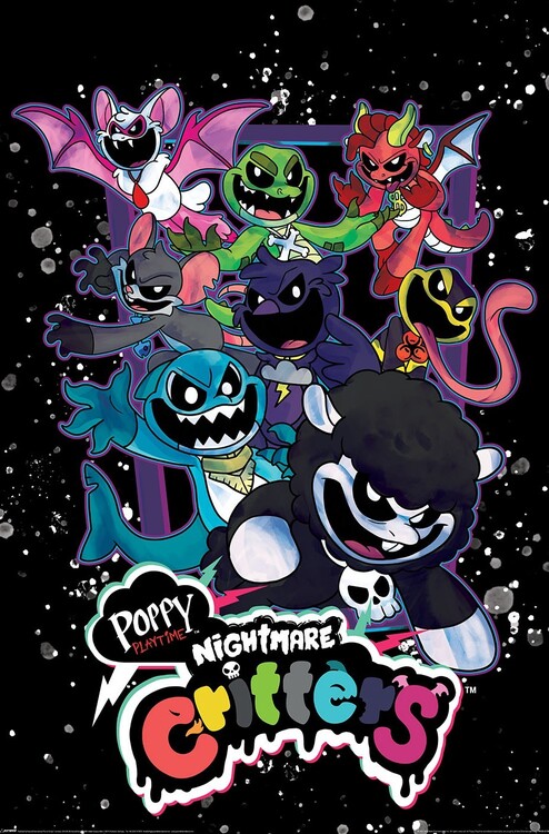 Poster Poppy Platime - Mightmare Critters