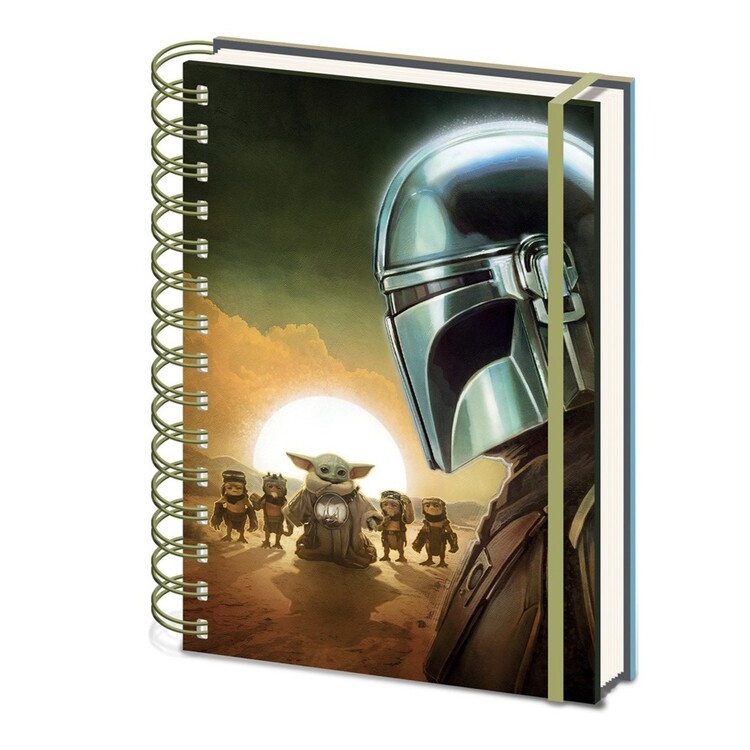 Quaderno Star Wars: The Mandalorian and Grogu - Sunset