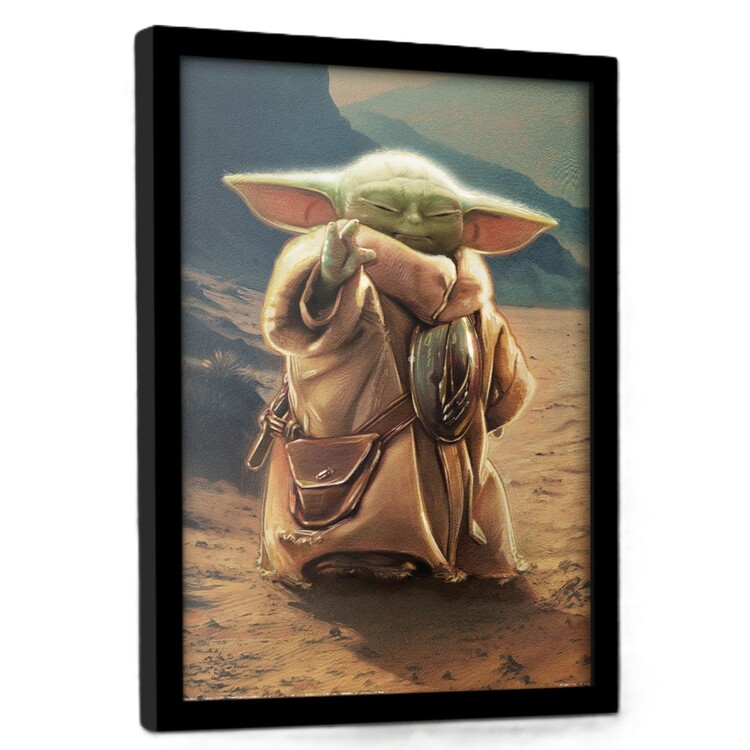 Poster incorniciato Star Wars: The Mandalorian and Grogu - Grogu