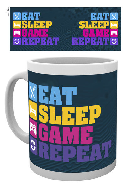 Koffie mok Gaming - Eat Sleep