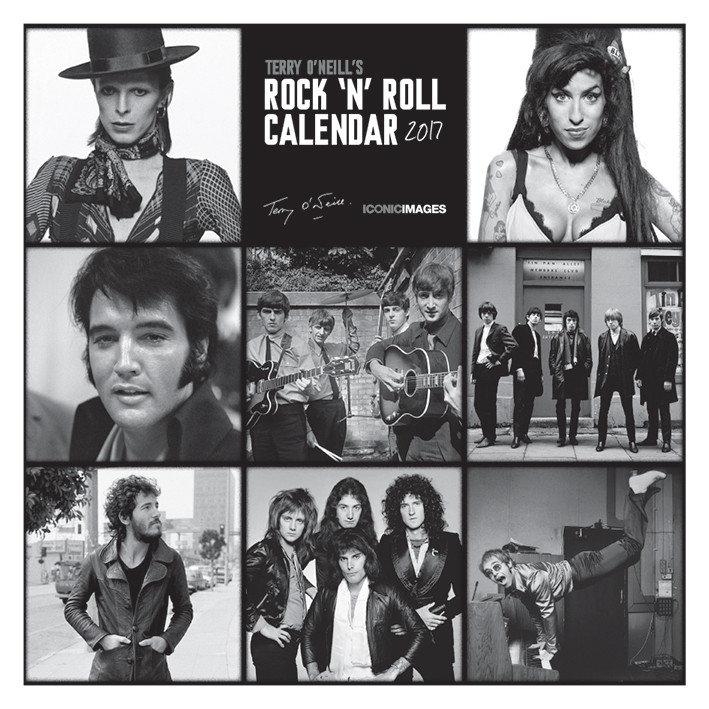 Calendario 2027 Terry O'Neill's Rock 'n' Roll