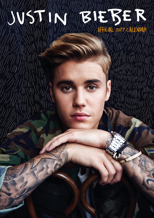 Naptár 2027 Justin Bieber