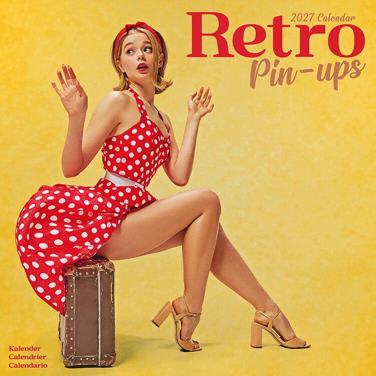 Calendario 2027 Pin-up retrò