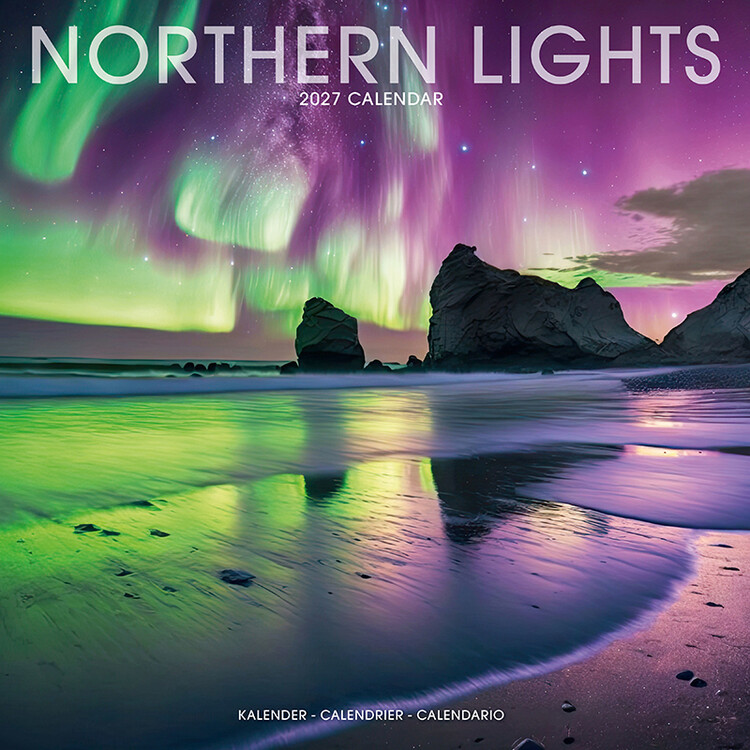 Calendario 2027 Auroras boreales