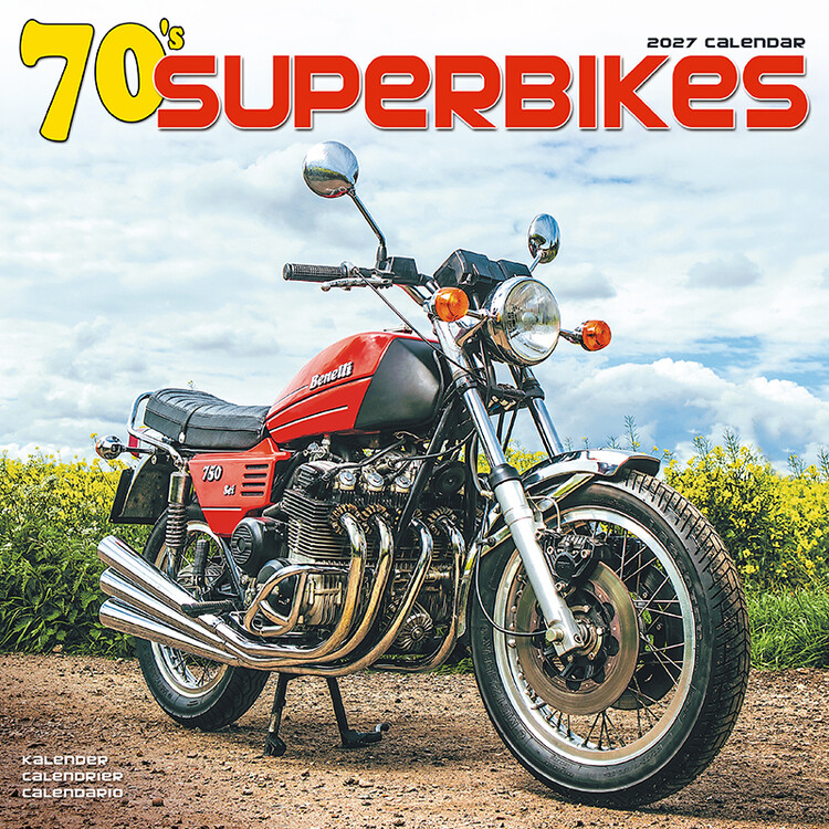 Calendar 2027 70s Superbikes