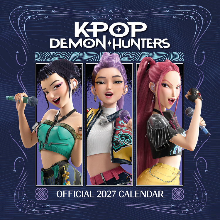 Calendario 2027 Kpop Demon Hunters