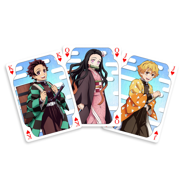 Giocando a carte Demon Slayer: Kimetsu no Yaiba