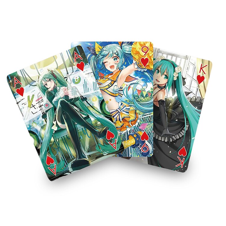 Playing cards Hatsune Miku
