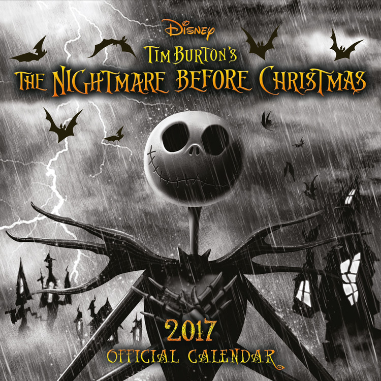 Calendario 2027 Nightmare Before Christmas