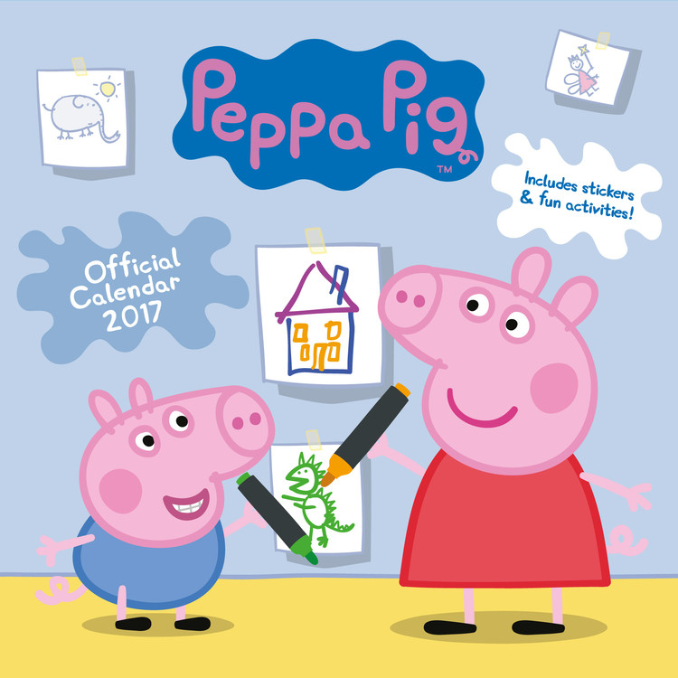 Naptár 2027 Peppa Malac