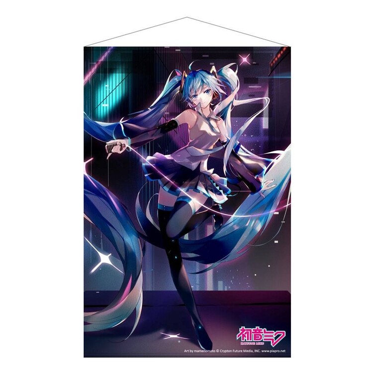 Tekstilplakat Hatsune Miku - Dancing Miku