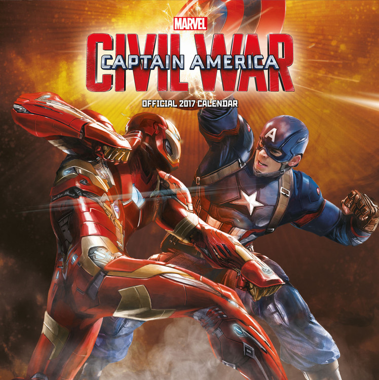 Calendario 2027 Captain America: Civil War