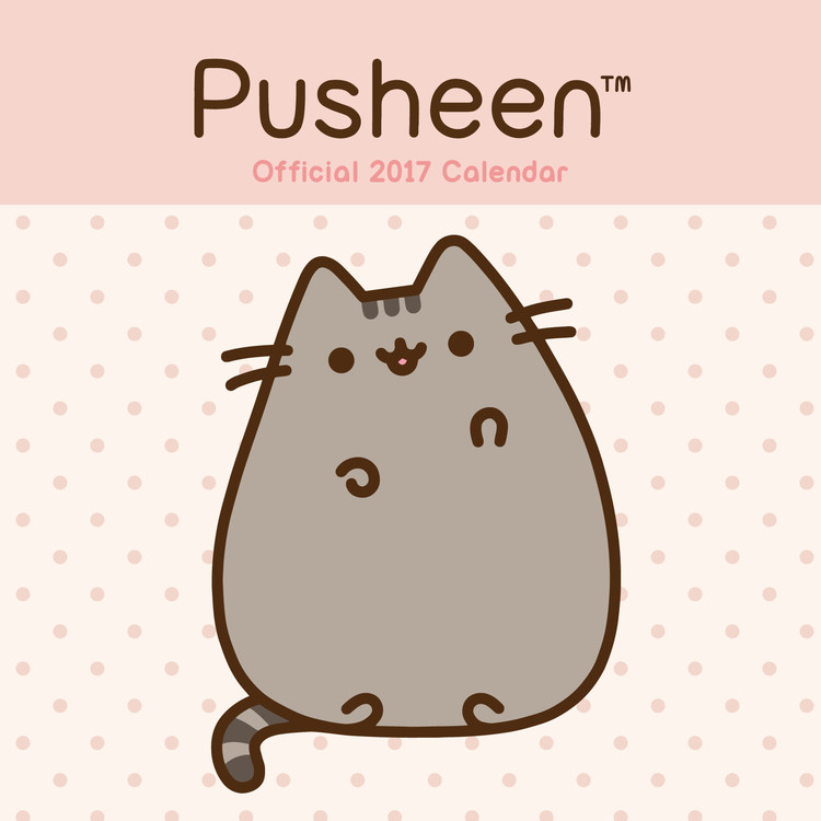 Kalendarz 2027 Pusheen