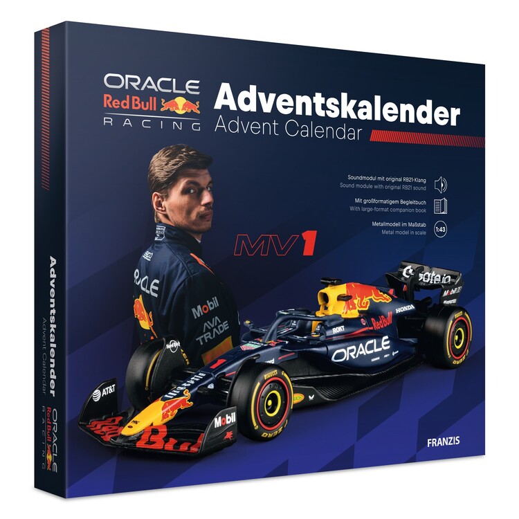 Adventní kalendář Oracle Red Bull Racing