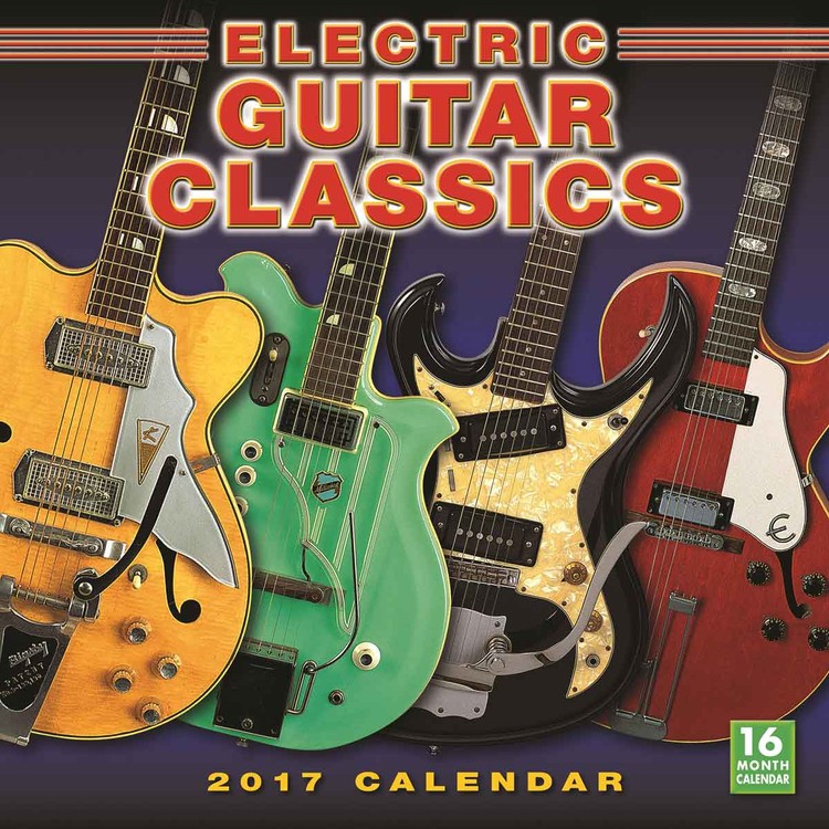 Kalendár 2027 Elektrická gitara