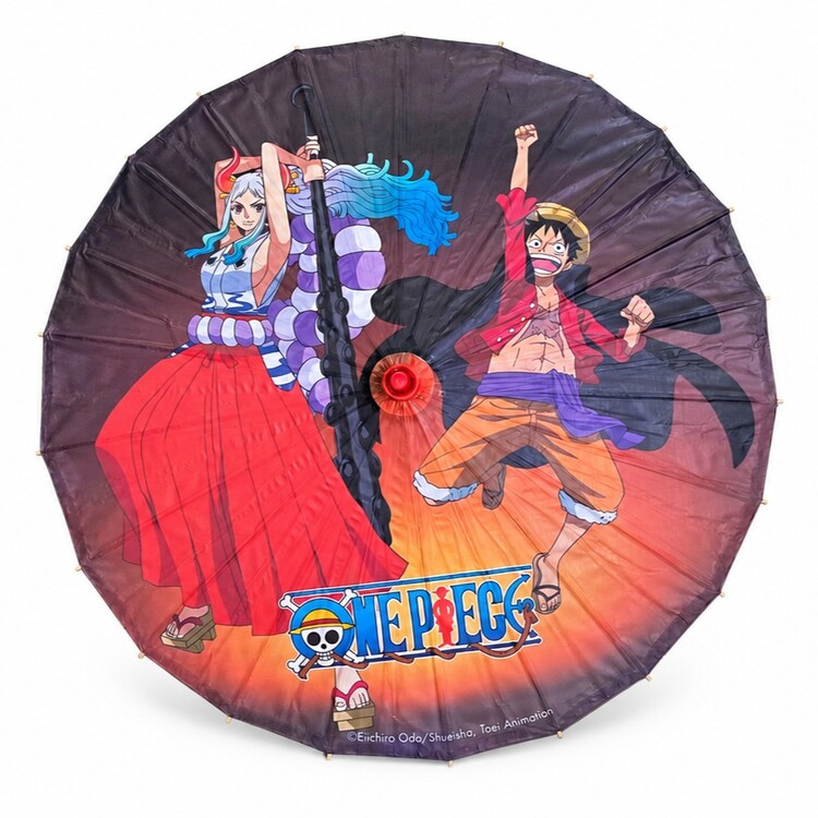 Japanse parasol One Piece - Monkey D. Luffy & Yamato