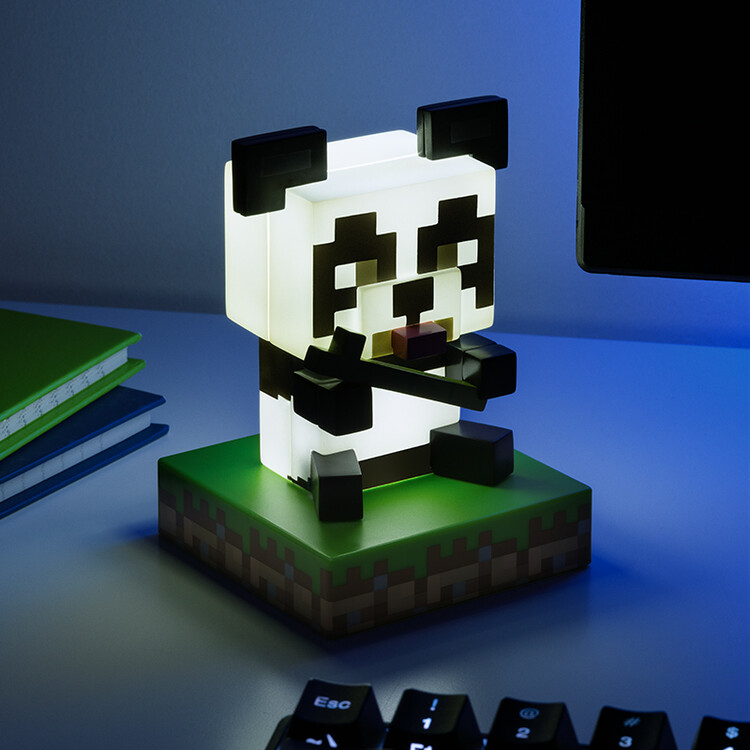 Figurita brillante Minecraft - Panda