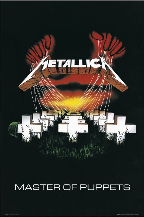 Poster Metallica - master of puppets