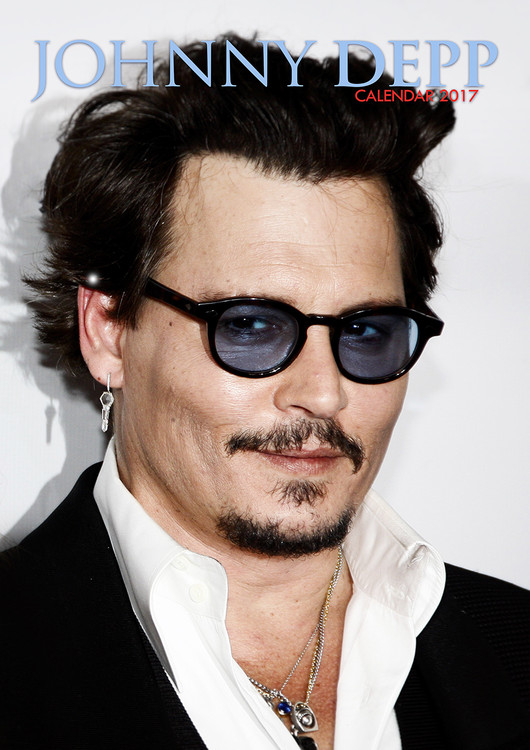 Kalendář 2027 Johnny Depp