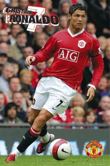 Plakát Manchester United - Ronaldo 06