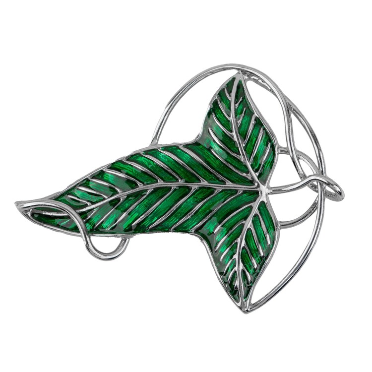 Brož Lord of the Rings - Lorien Leaf