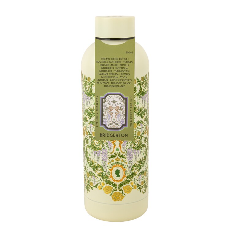 Flasker Bridgerton - Green Damask Flourish