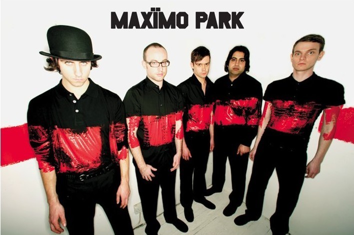 Plakát Maximo park - paint