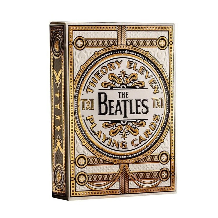 Hrací karty The Beatles - White Special Edition
