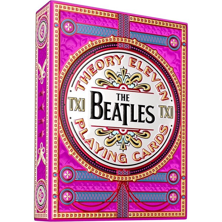 Spielkarten The Beatles - Pink Version