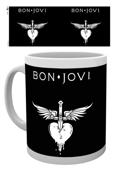 Koffie mok Bon Jovi - Logo