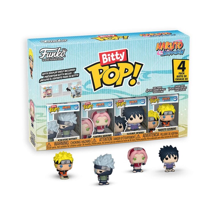 Figurka Bitty Funko POP! - Naruto Shippuden - Team 7 | Chase Variant