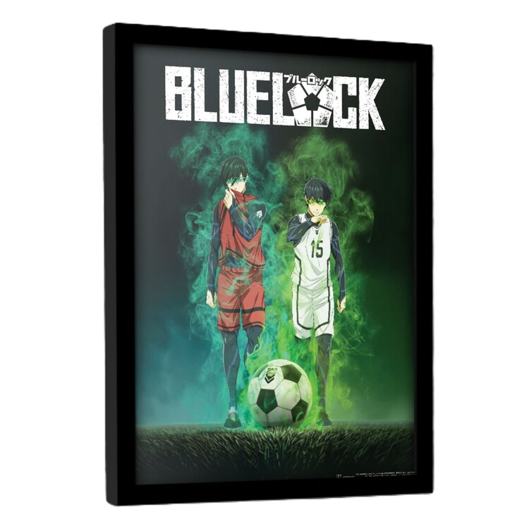 Poster înrămat Blue Lock - Green Dust