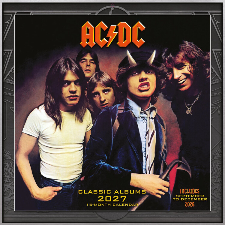 Calendario 2027 AC/DC - Albums