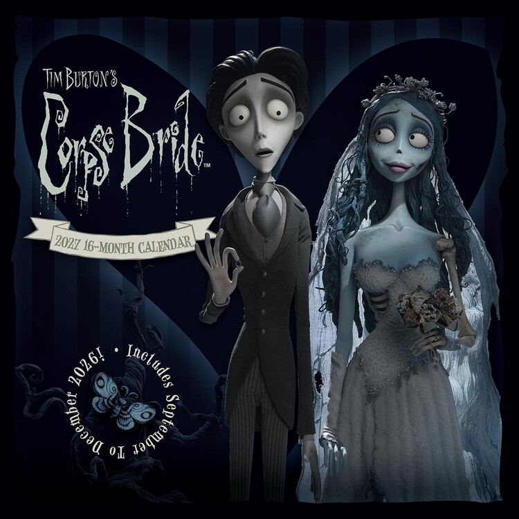 Calendario 2027 Corpse Bride